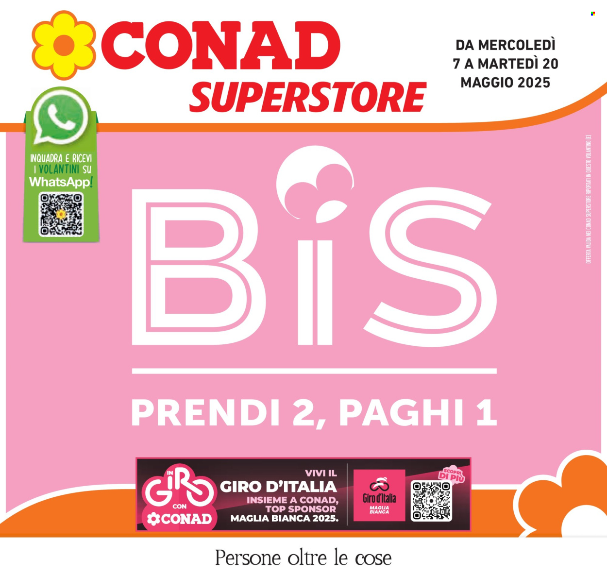 Volantino Conad Superstore - 7/5/2025 - 20/5/2025. Pagina 1