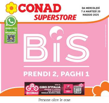 Volantino Conad Superstore - 7/5/2025 - 20/5/2025.