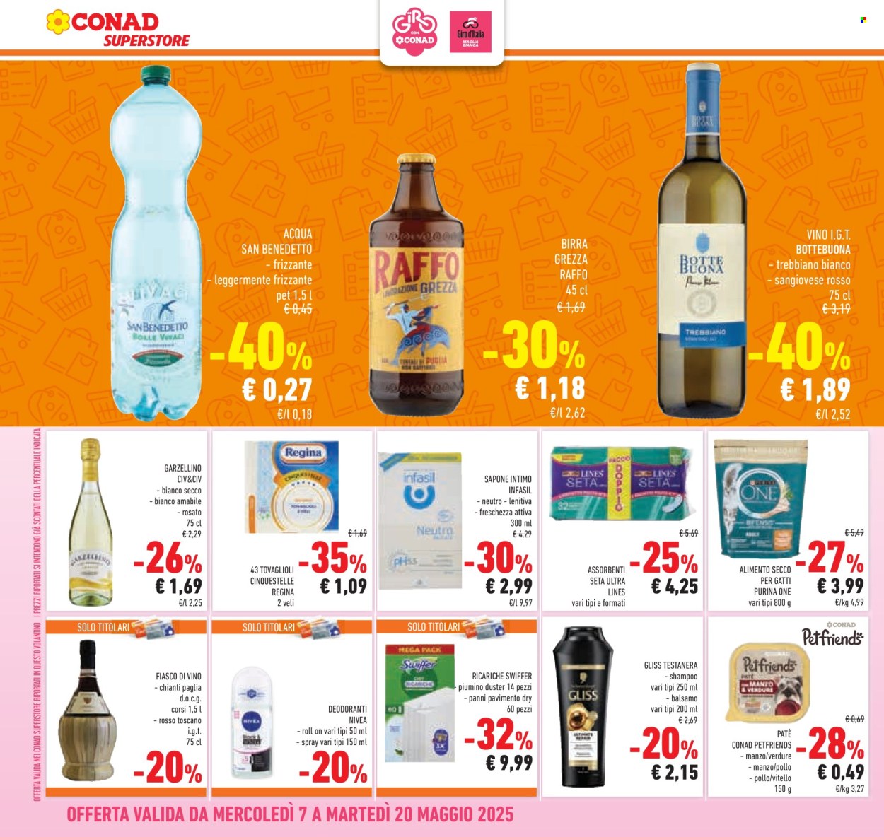 Volantino Conad Superstore - 7/5/2025 - 20/5/2025. Pagina 1