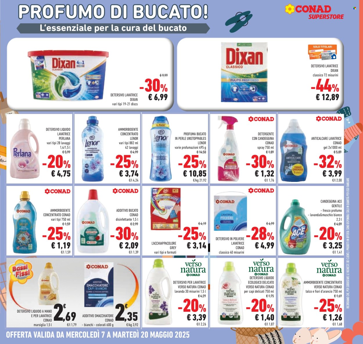 Volantino Conad Superstore - 7/5/2025 - 20/5/2025. Pagina 1