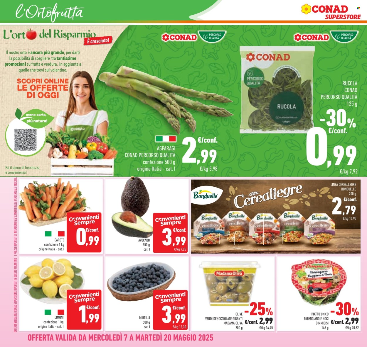 Volantino Conad Superstore - 7/5/2025 - 20/5/2025. Pagina 1