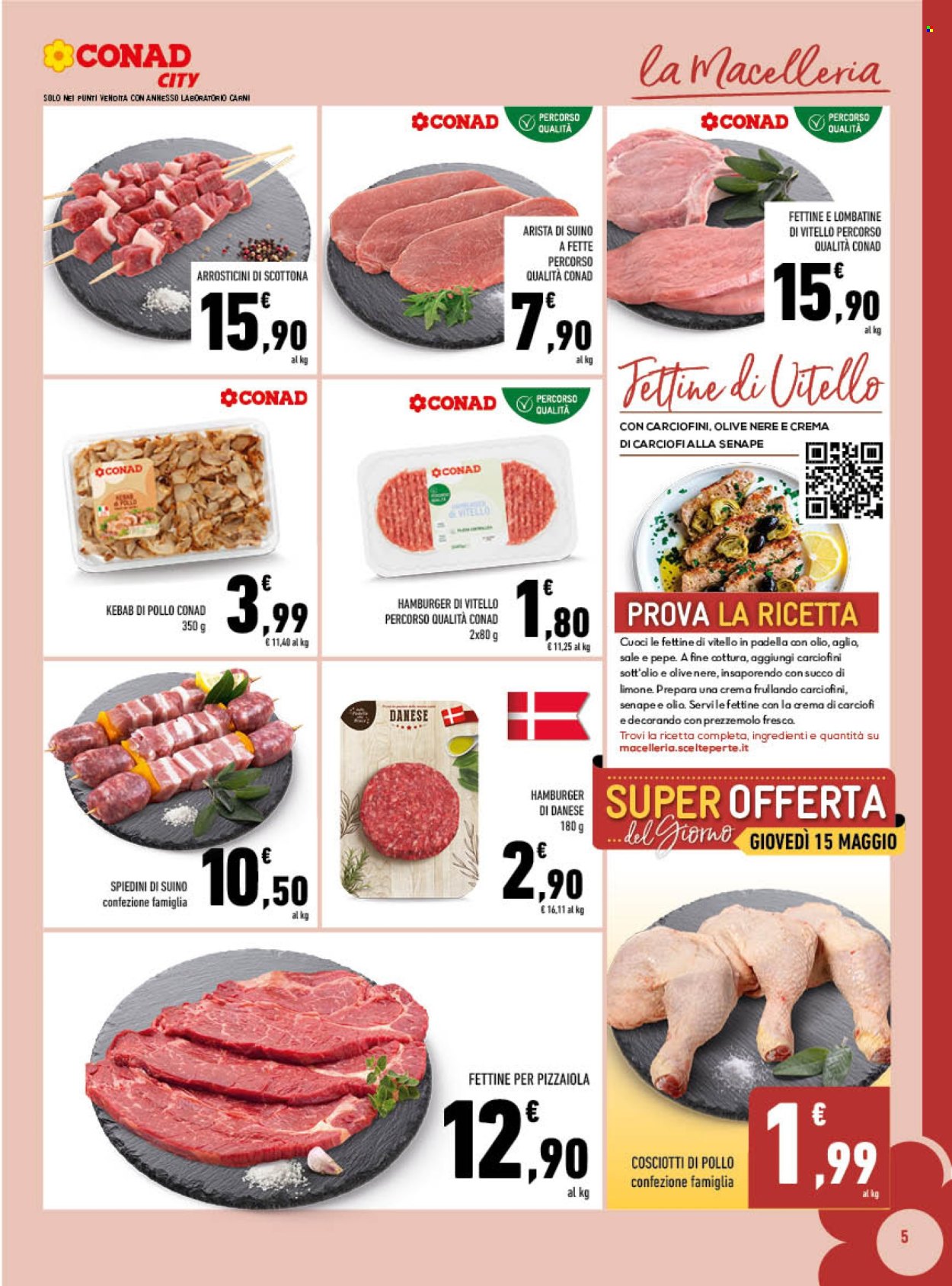 Volantino Conad - 8/5/2025 - 17/5/2025. Pagina 1