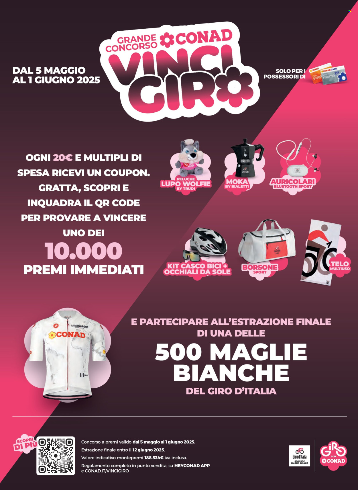 Volantino Conad - 7/5/2025 - 20/5/2025. Pagina 1