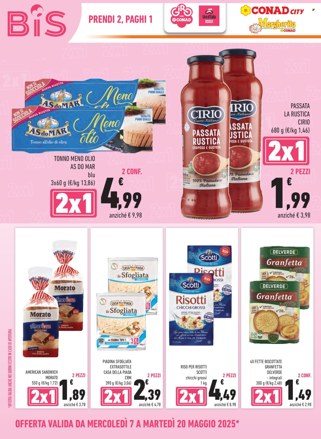 Volantino Conad - 7/5/2025 - 20/5/2025. Pagina 1