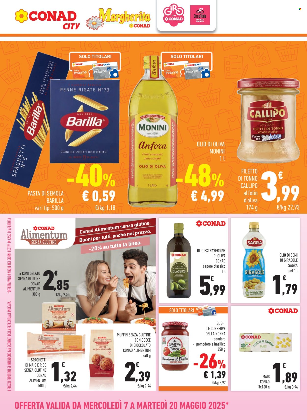 Volantino Conad - 7/5/2025 - 20/5/2025. Pagina 1