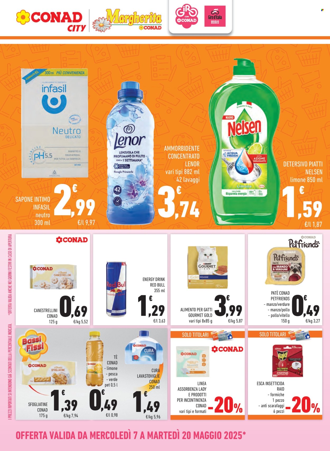 Volantino Conad - 7/5/2025 - 20/5/2025. Pagina 1