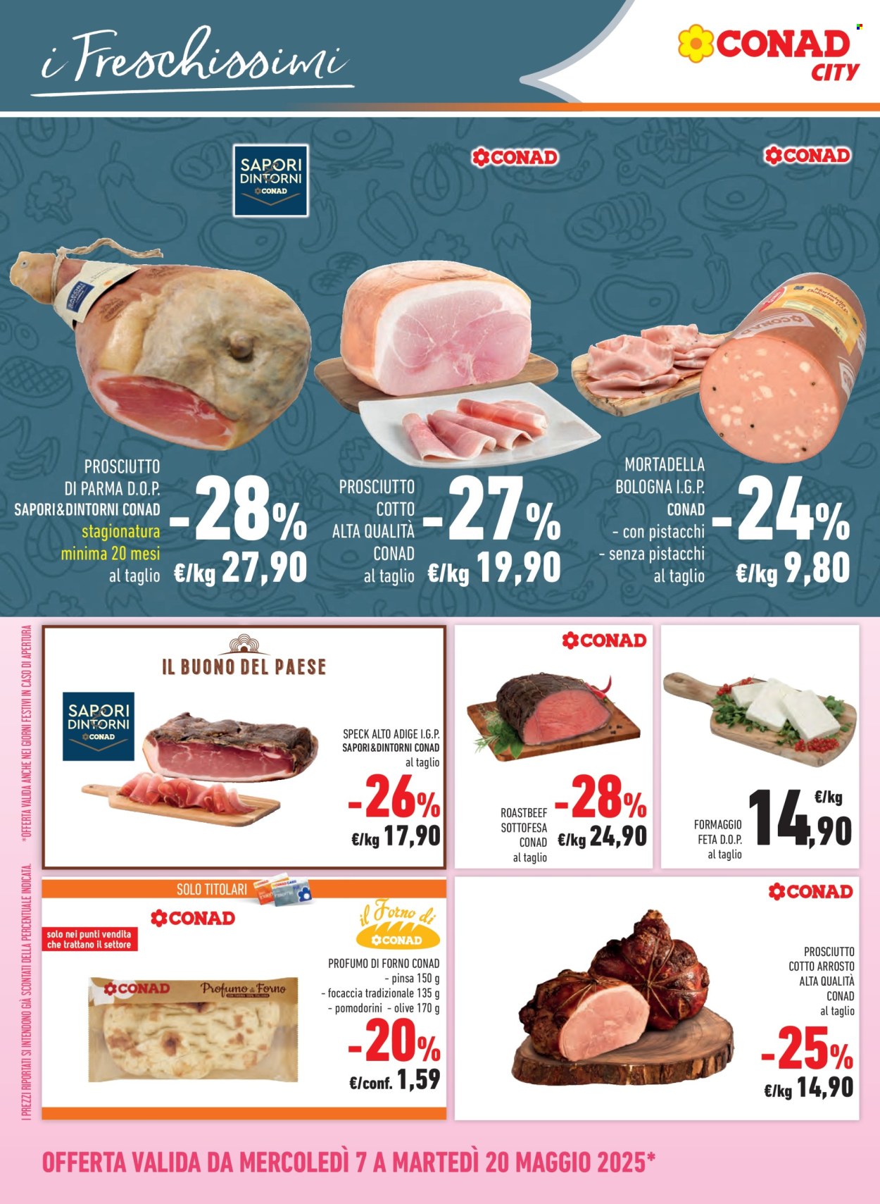 Volantino Conad - 7/5/2025 - 20/5/2025. Pagina 1