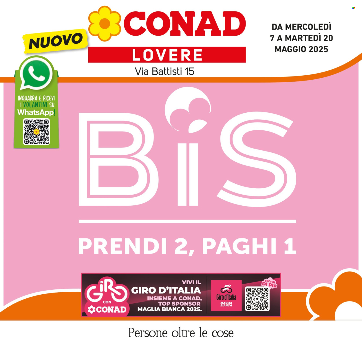 Volantino Conad - 7/5/2025 - 20/5/2025. Pagina 1