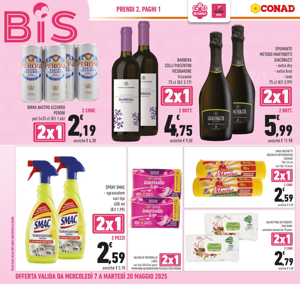 Volantino Conad - 7/5/2025 - 20/5/2025. Pagina 1