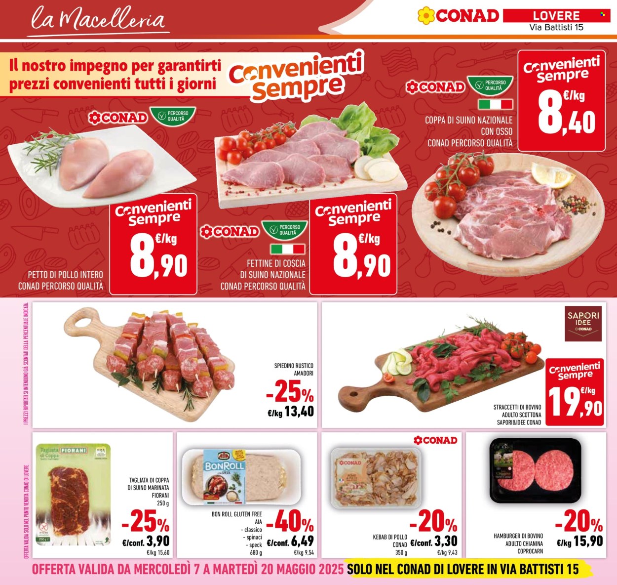 Volantino Conad - 7/5/2025 - 20/5/2025. Pagina 1