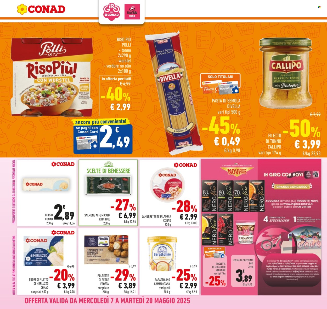 Volantino Conad - 7/5/2025 - 20/5/2025. Pagina 1