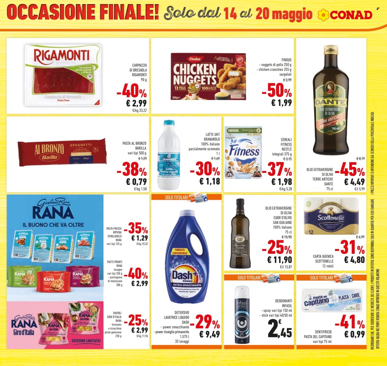 Volantino Conad - 7/5/2025 - 20/5/2025. Pagina 1