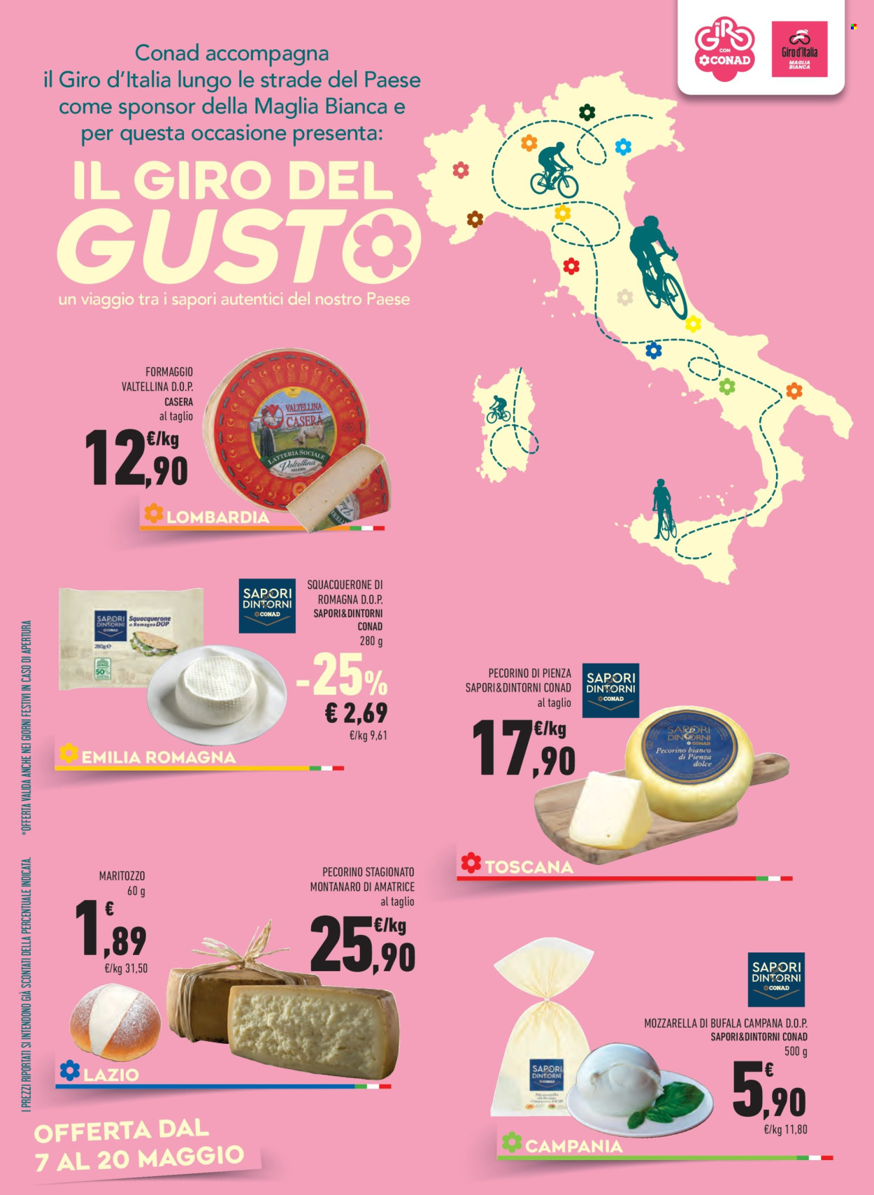 Volantino Margherita Conad - 7/5/2025 - 20/5/2025. Pagina 1