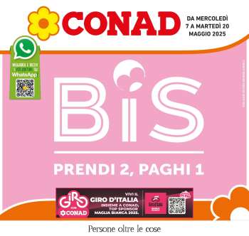 Volantino Conad - 7/5/2025 - 20/5/2025.