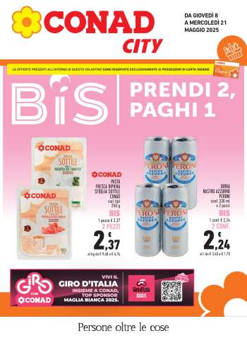 Volantino Conad City - 8/5/2025 - 21/5/2025.