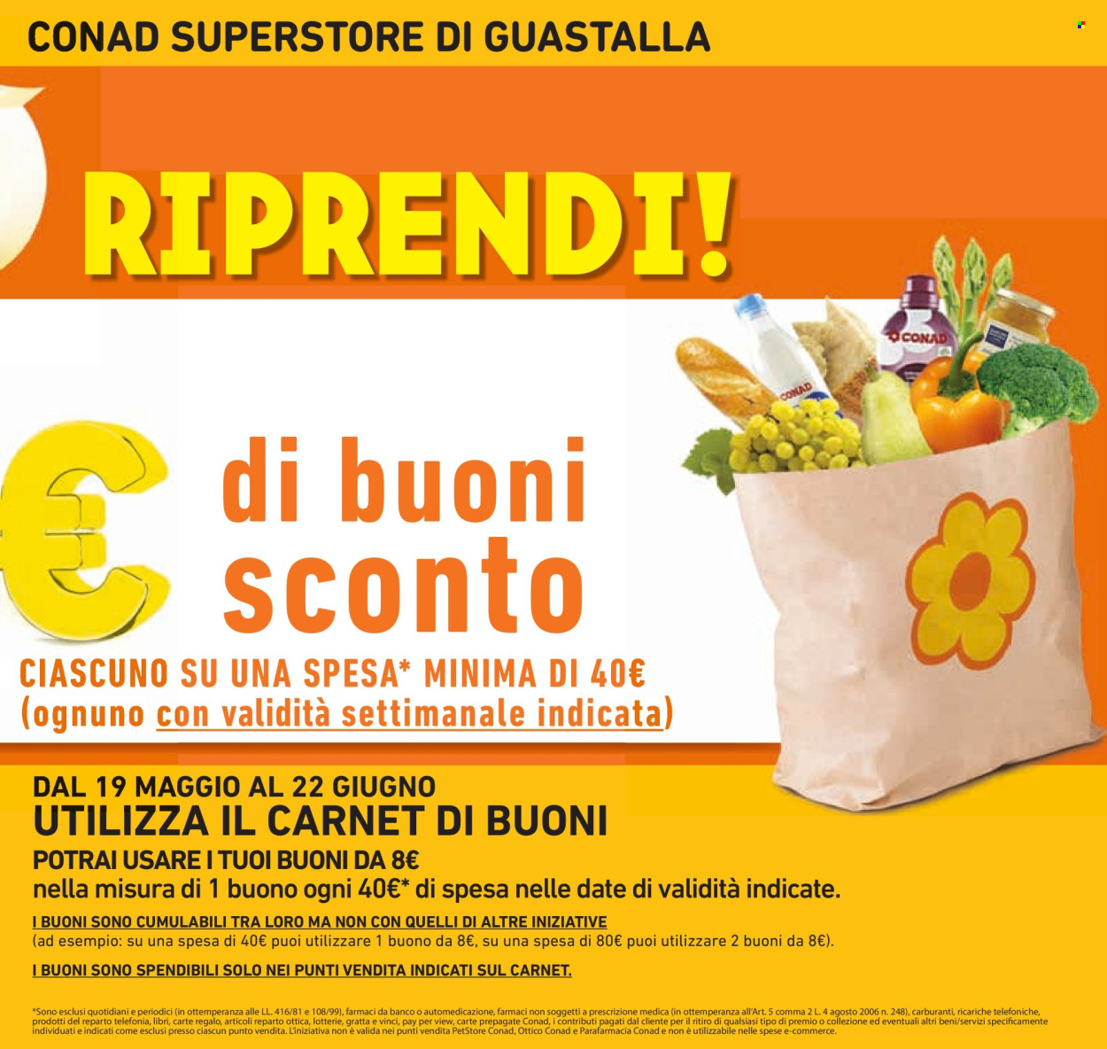 Volantino Conad Superstore - 7/5/2025 - 20/5/2025. Pagina 1