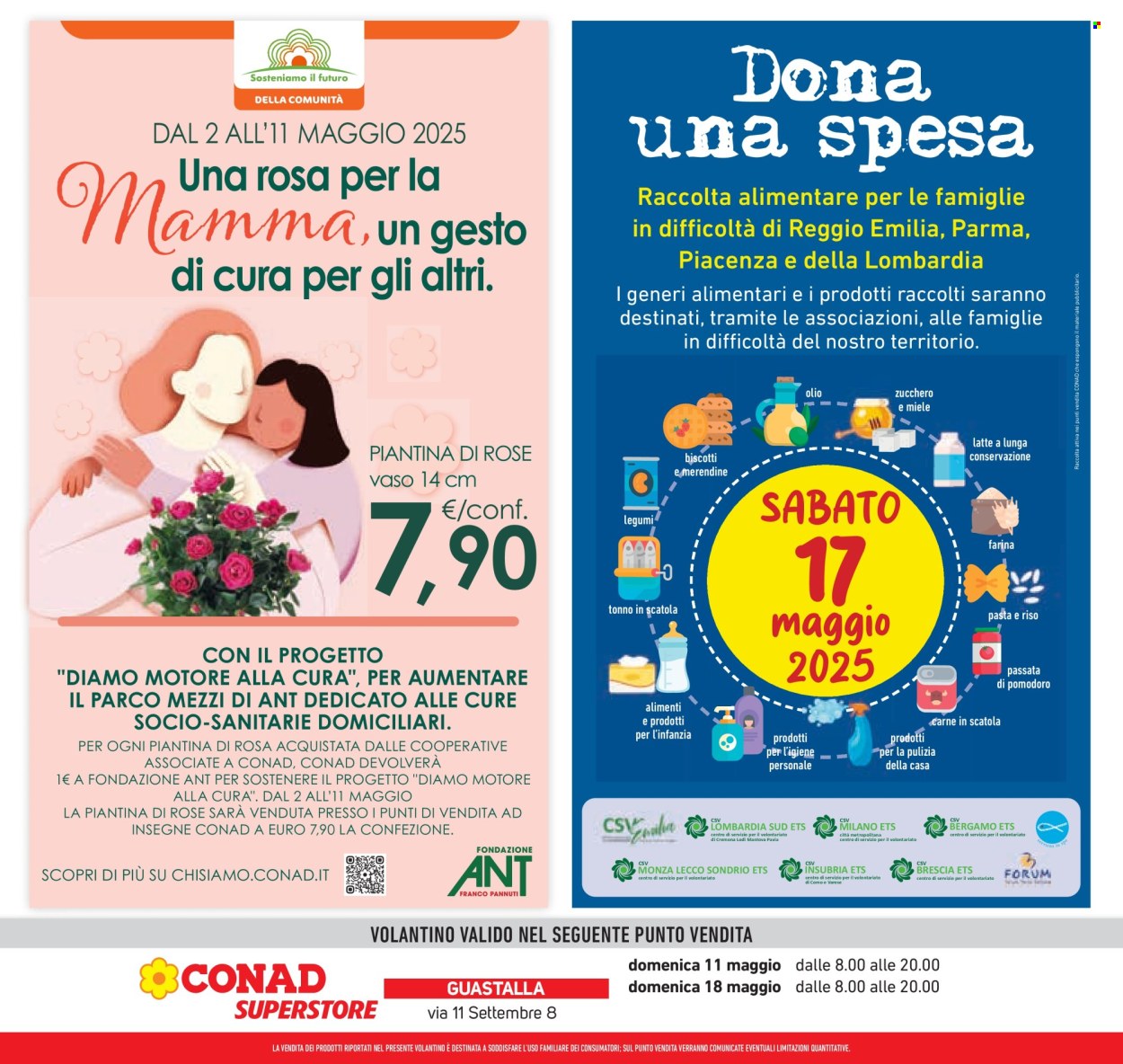 Volantino Conad Superstore - 7/5/2025 - 20/5/2025. Pagina 1