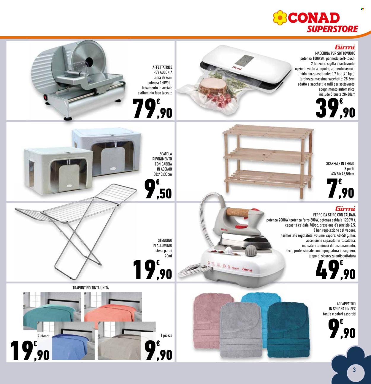 Volantino Conad Superstore - 7/5/2025 - 18/5/2025. Pagina 1