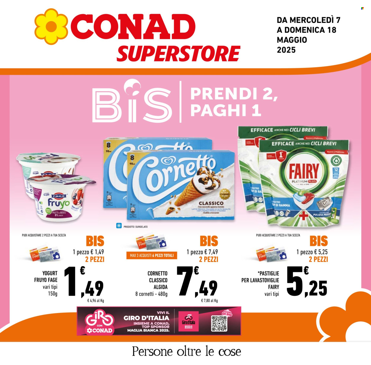 Volantino Conad Superstore - 7/5/2025 - 20/5/2025. Pagina 1