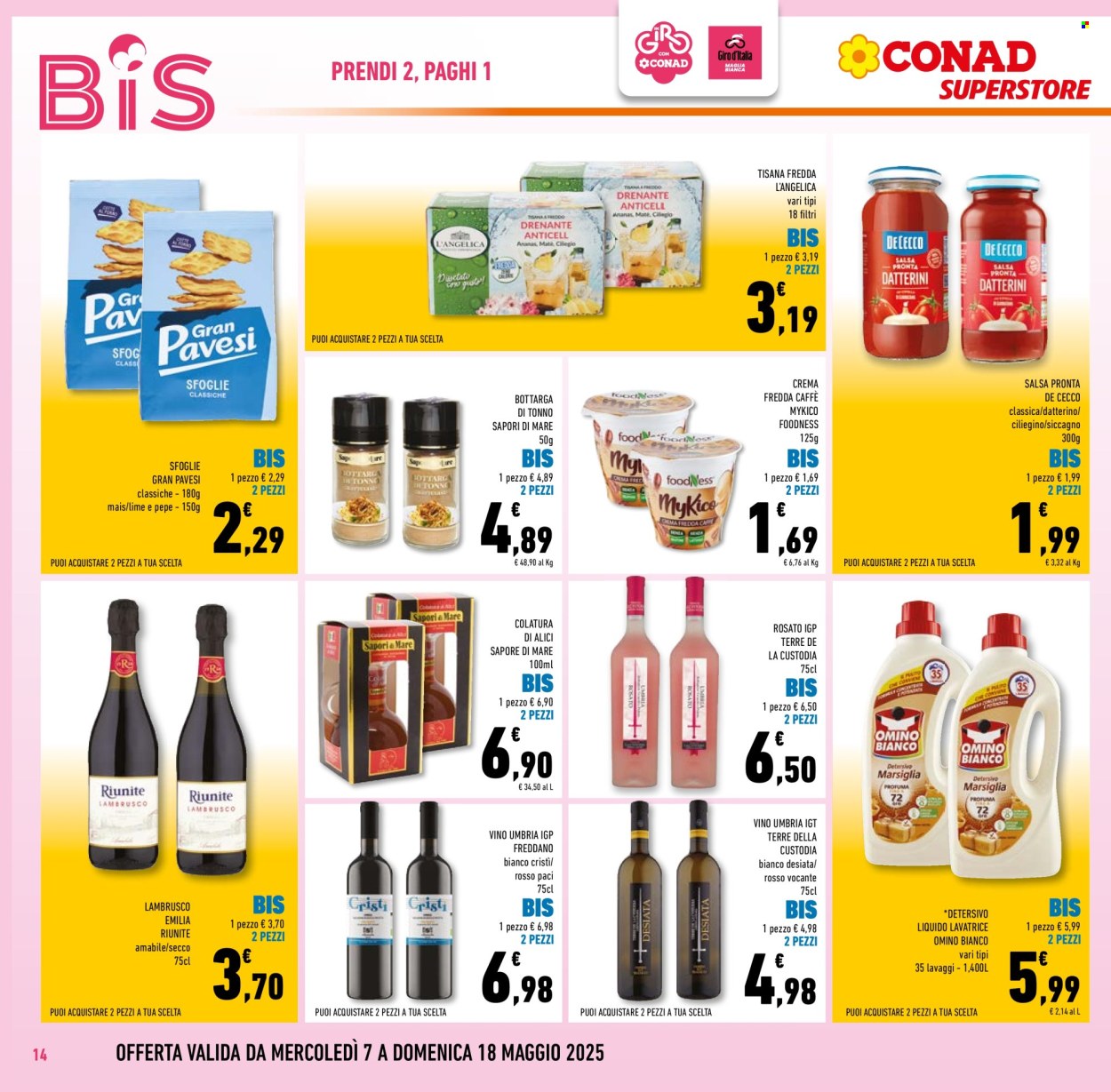 Volantino Conad Superstore - 7/5/2025 - 20/5/2025. Pagina 1