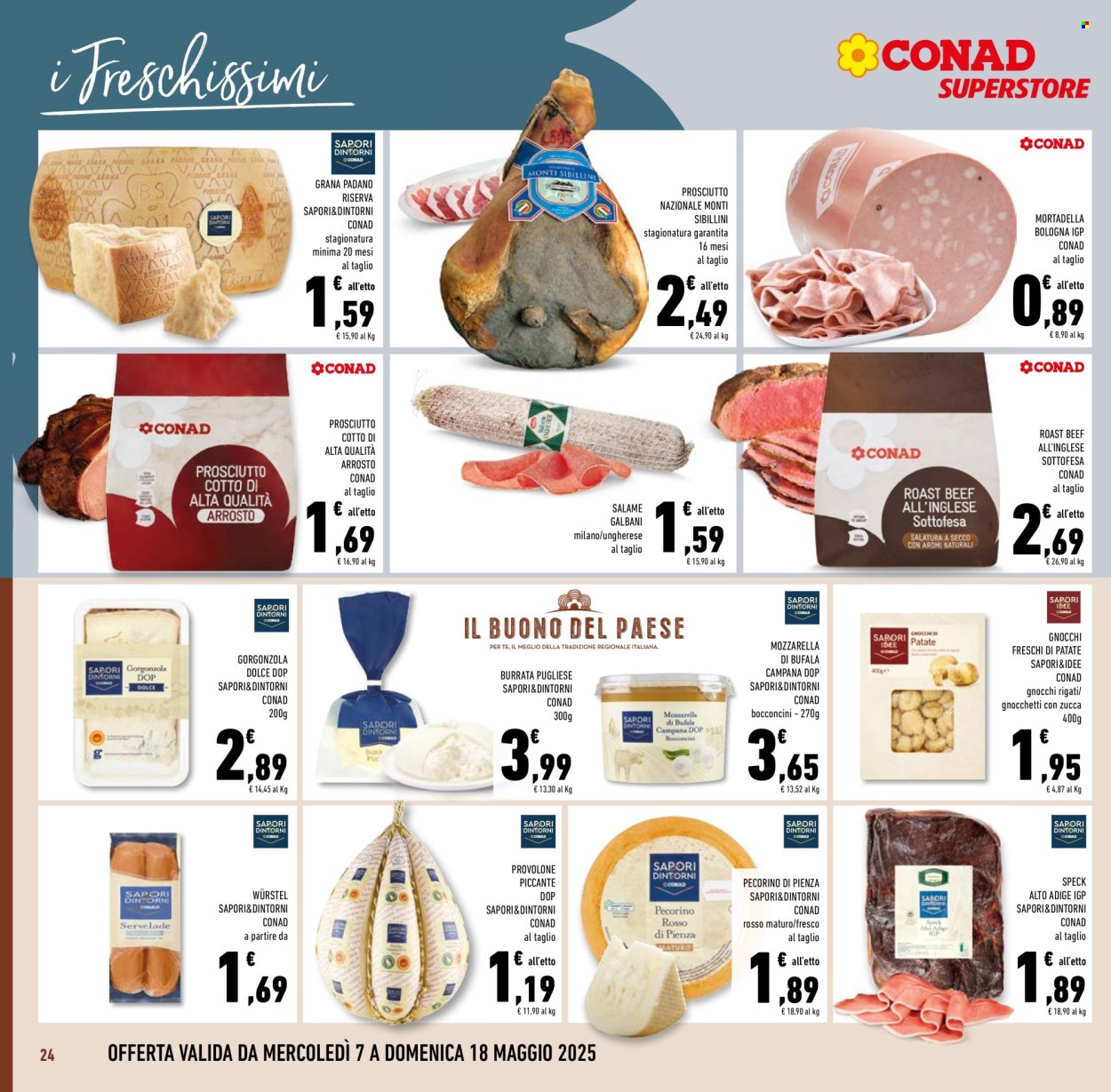 Volantino Conad Superstore - 7/5/2025 - 20/5/2025. Pagina 1