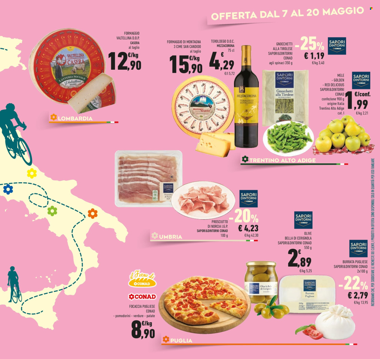 Volantino Conad - 7/5/2025 - 20/5/2025. Pagina 1
