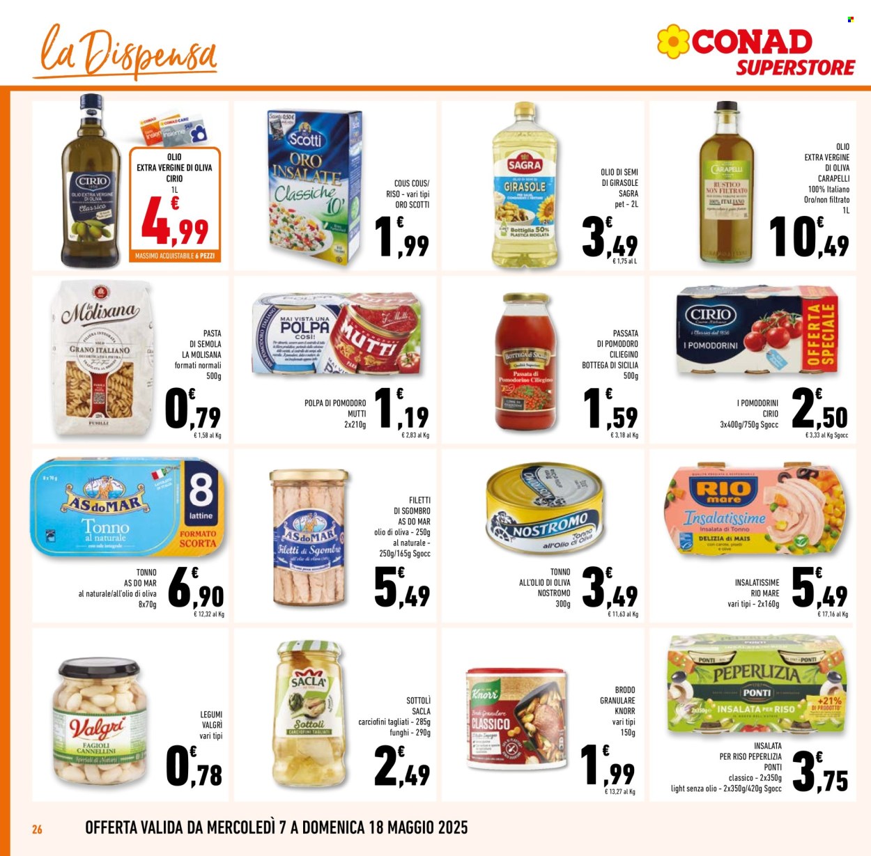 Volantino Conad Superstore - 7/5/2025 - 20/5/2025. Pagina 1