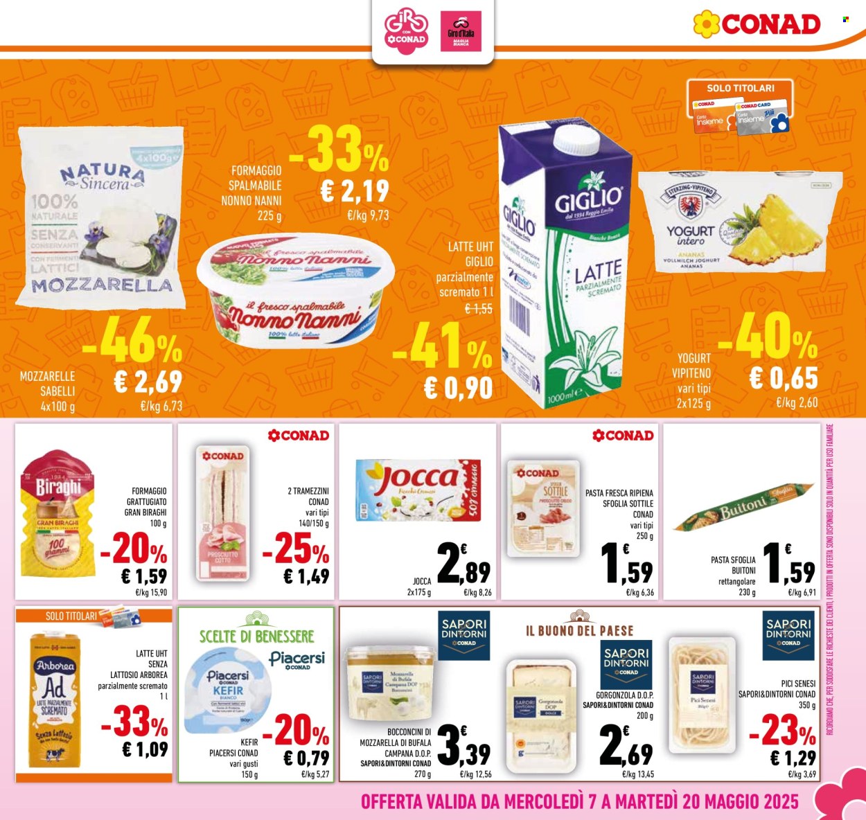 Volantino Conad - 7/5/2025 - 20/5/2025. Pagina 1