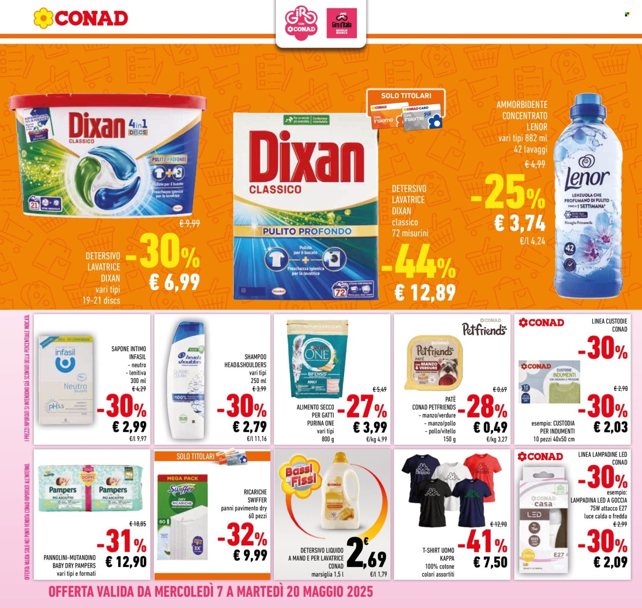 Volantino Conad - 7/5/2025 - 20/5/2025. Pagina 1