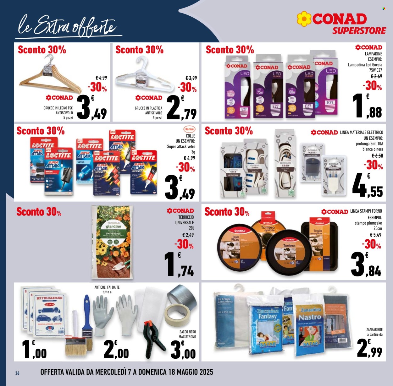 Volantino Conad Superstore - 7/5/2025 - 20/5/2025. Pagina 1