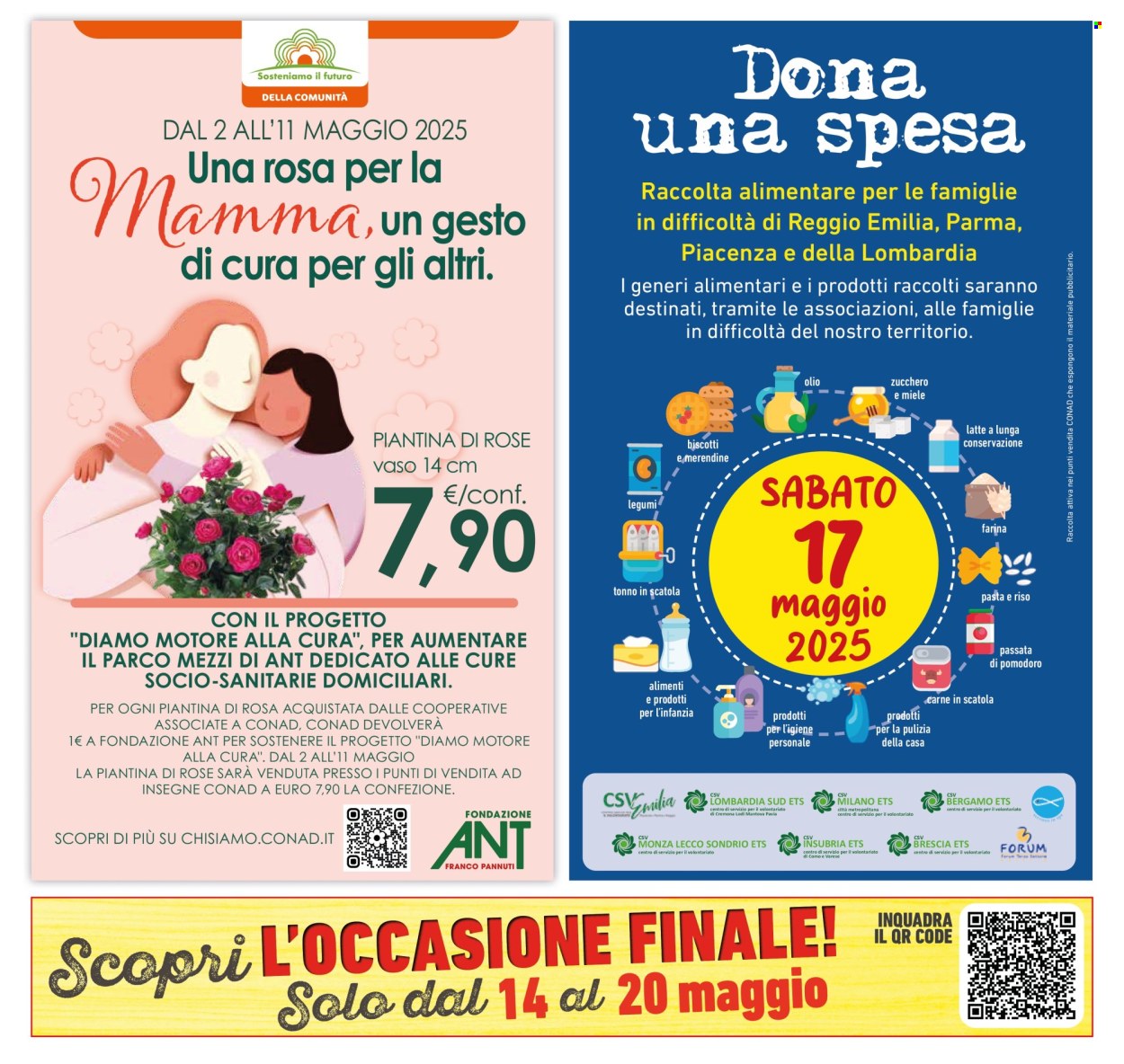 Volantino Conad - 7/5/2025 - 20/5/2025. Pagina 1
