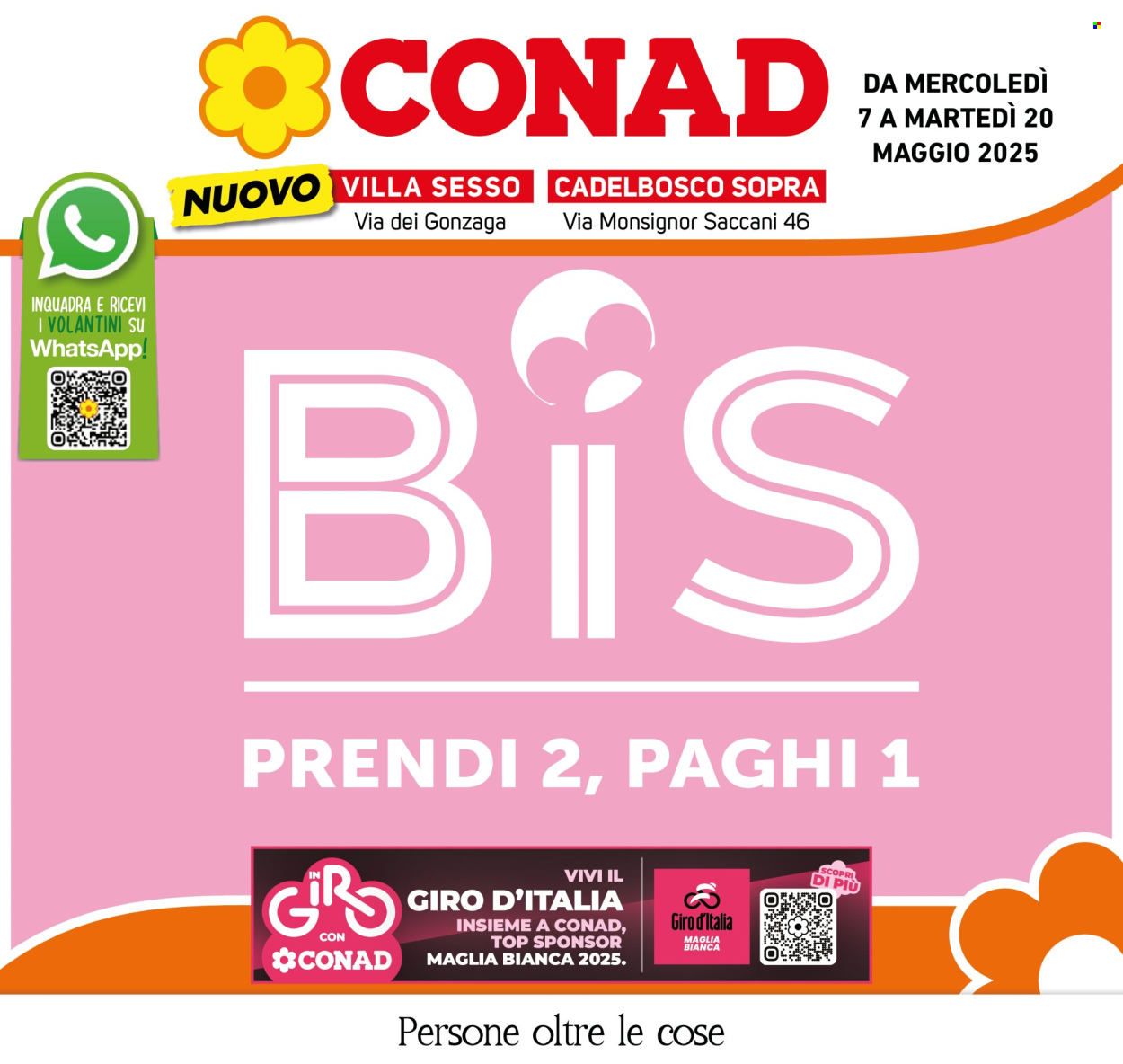 Volantino Conad - 7/5/2025 - 20/5/2025. Pagina 1