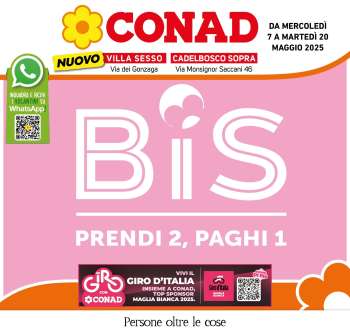 Volantino Conad - 7/5/2025 - 20/5/2025.
