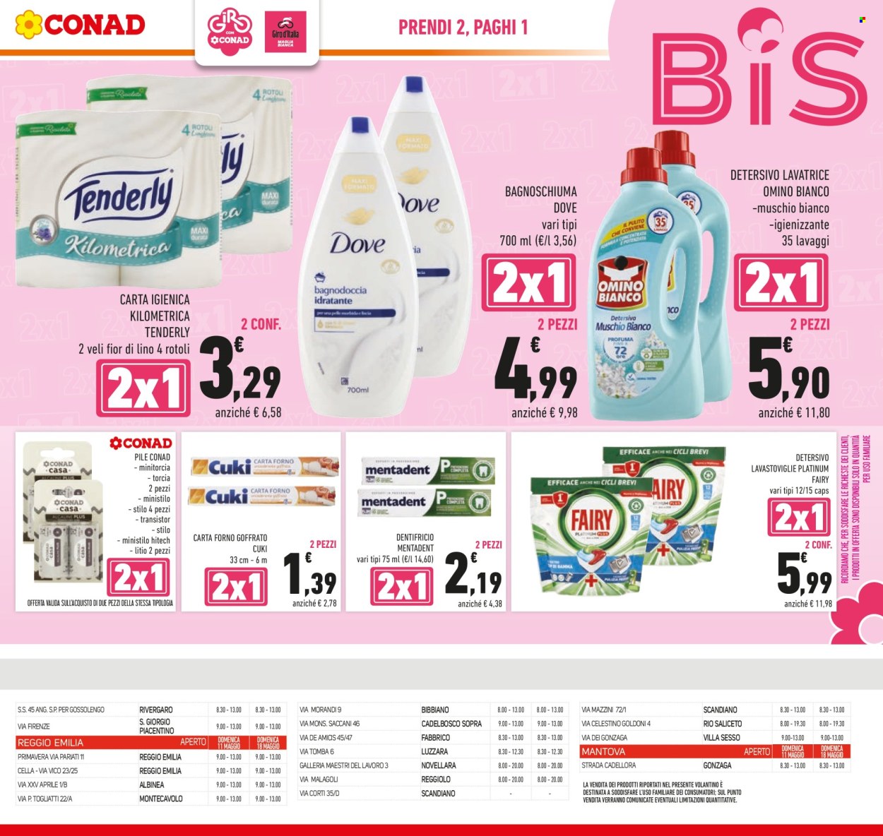 Volantino Conad - 7/5/2025 - 20/5/2025. Pagina 1