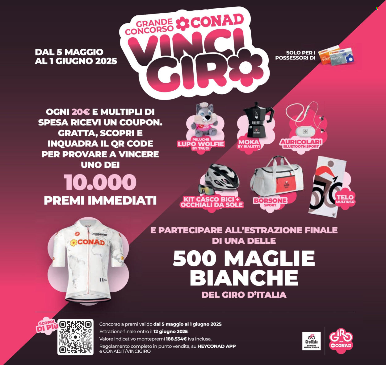 Volantino Conad - 8/5/2025 - 21/5/2025. Pagina 1