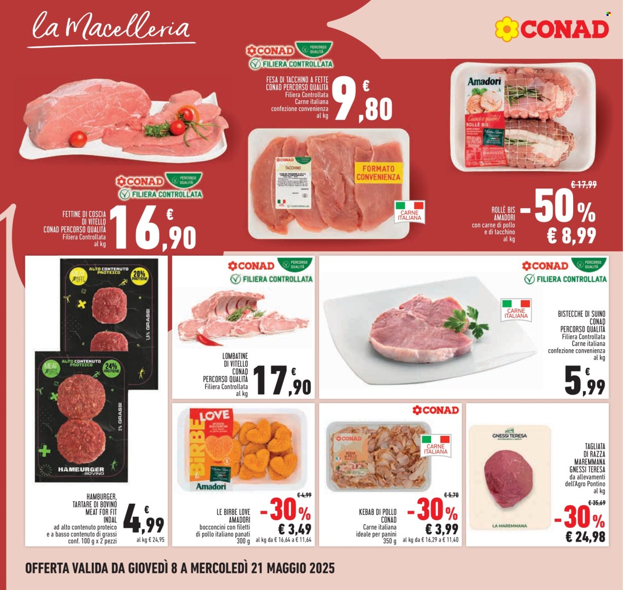 Volantino Conad - 8/5/2025 - 21/5/2025. Pagina 1