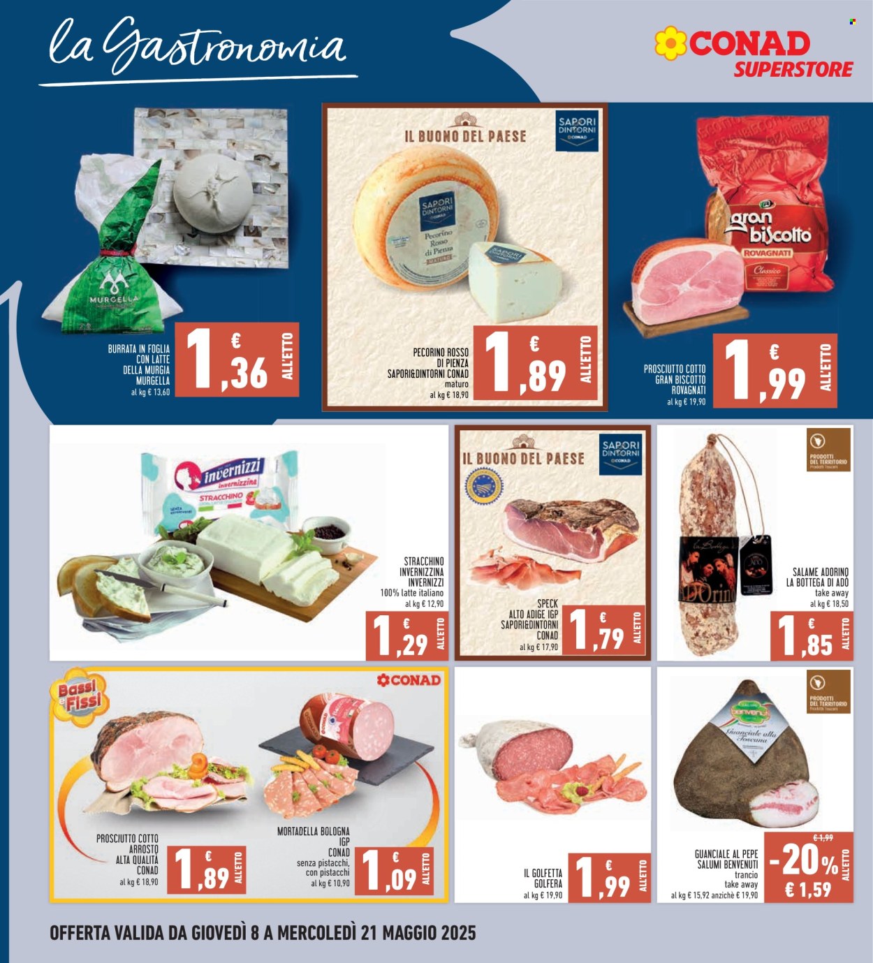Volantino Conad Superstore - 8/5/2025 - 21/5/2025. Pagina 1