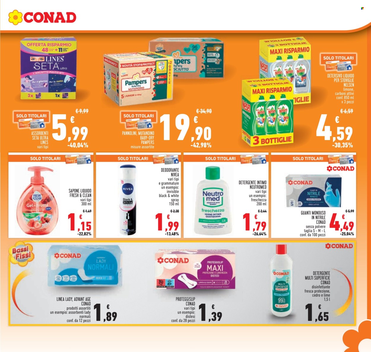 Volantino Conad - 8/5/2025 - 21/5/2025. Pagina 1