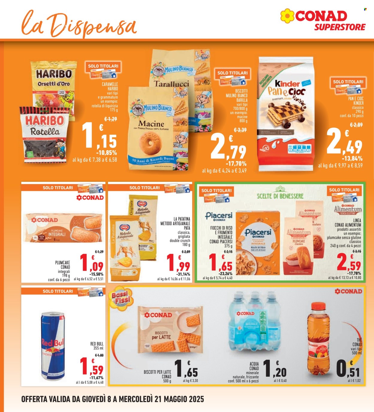 Volantino Conad Superstore - 8/5/2025 - 21/5/2025. Pagina 1