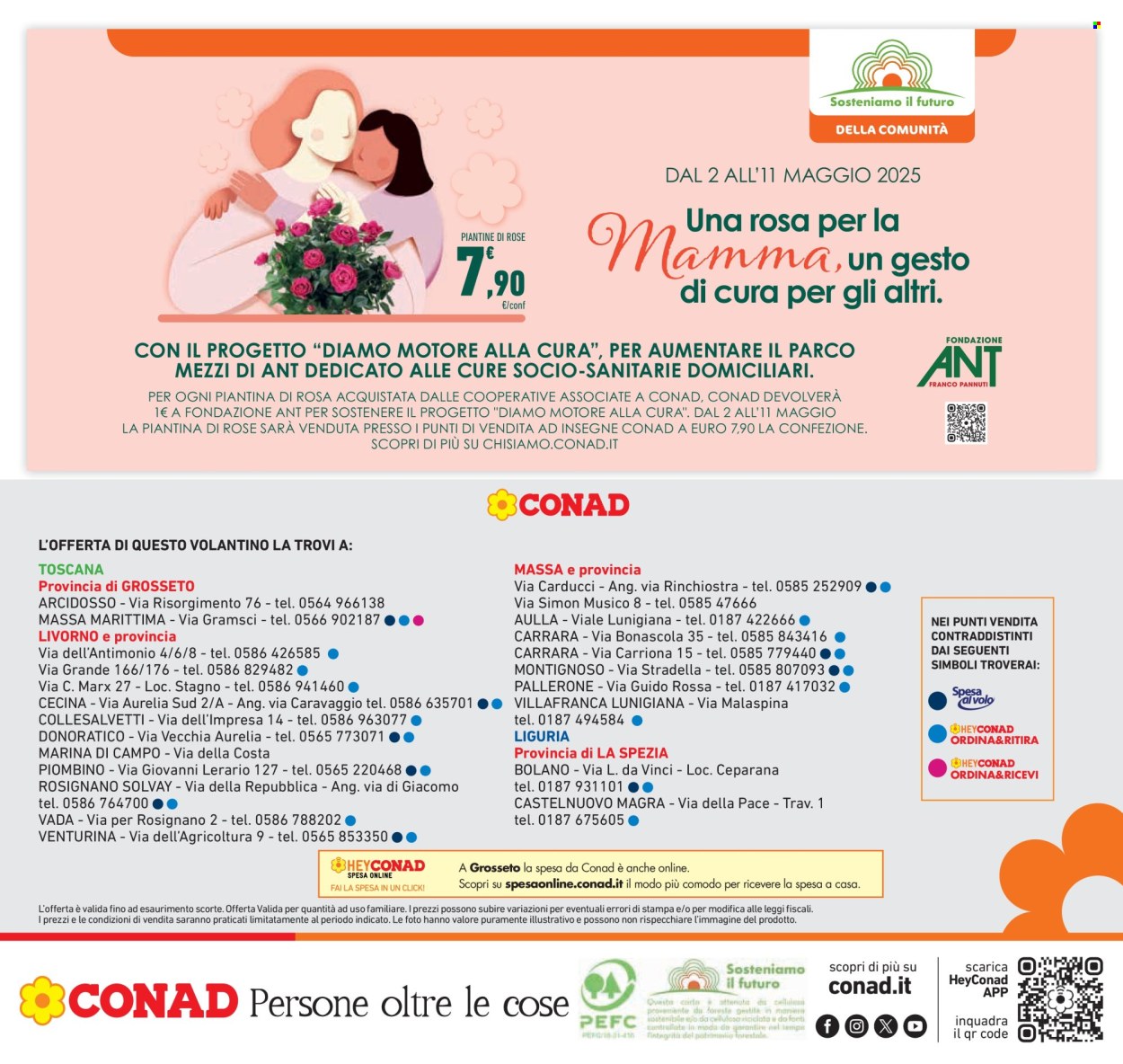 Volantino Conad - 8/5/2025 - 21/5/2025. Pagina 1