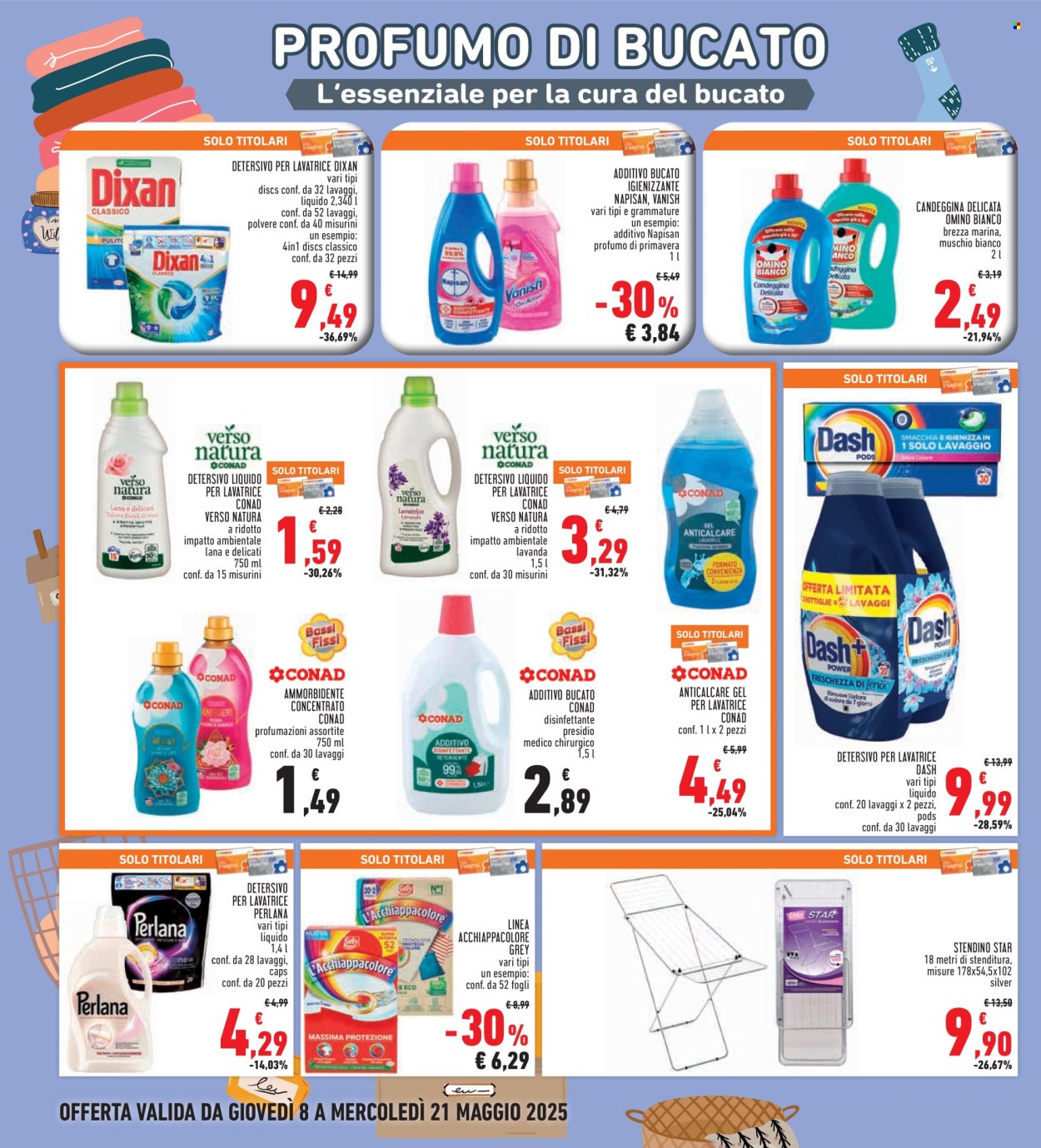 Volantino Conad Superstore - 8/5/2025 - 21/5/2025. Pagina 1