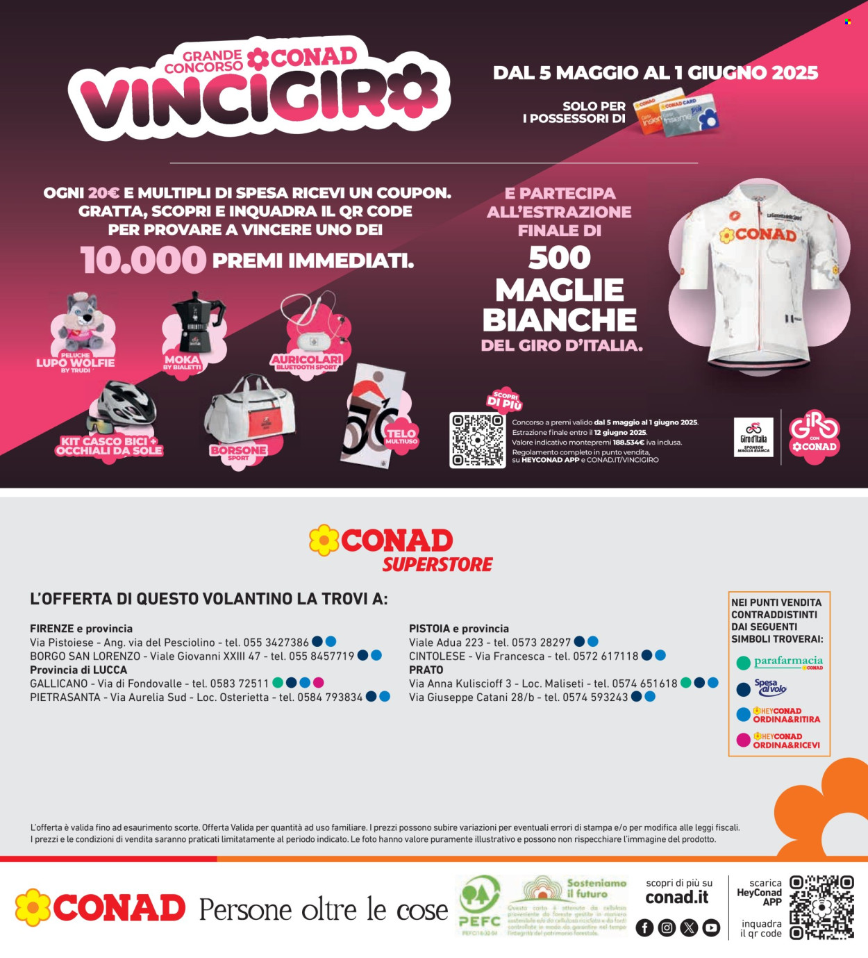 Volantino Conad Superstore - 8/5/2025 - 21/5/2025. Pagina 1