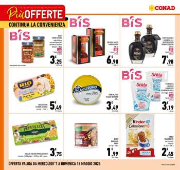 Volantino Conad - 7/5/2025 - 18/5/2025.