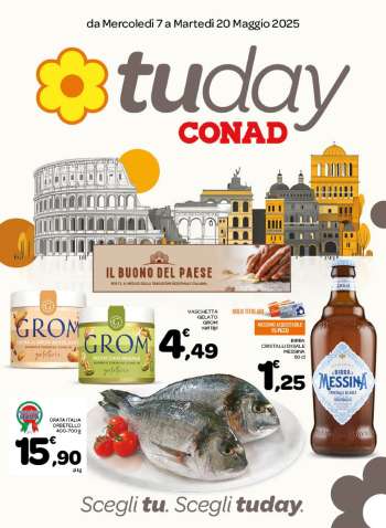 Volantino TuDay Conad - 7/5/2025 - 20/5/2025.
