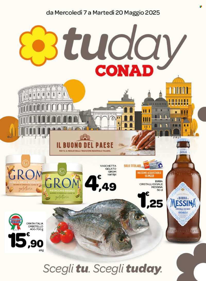 Volantino TuDay Conad - 7/5/2025 - 20/5/2025.