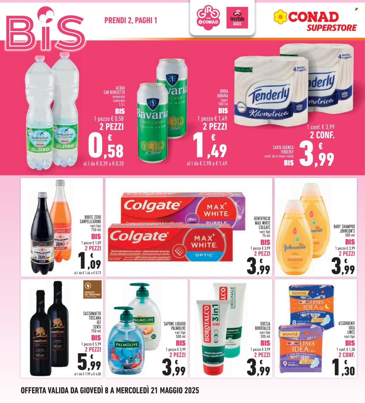 Volantino Conad - 8/5/2025 - 21/5/2025. Pagina 1