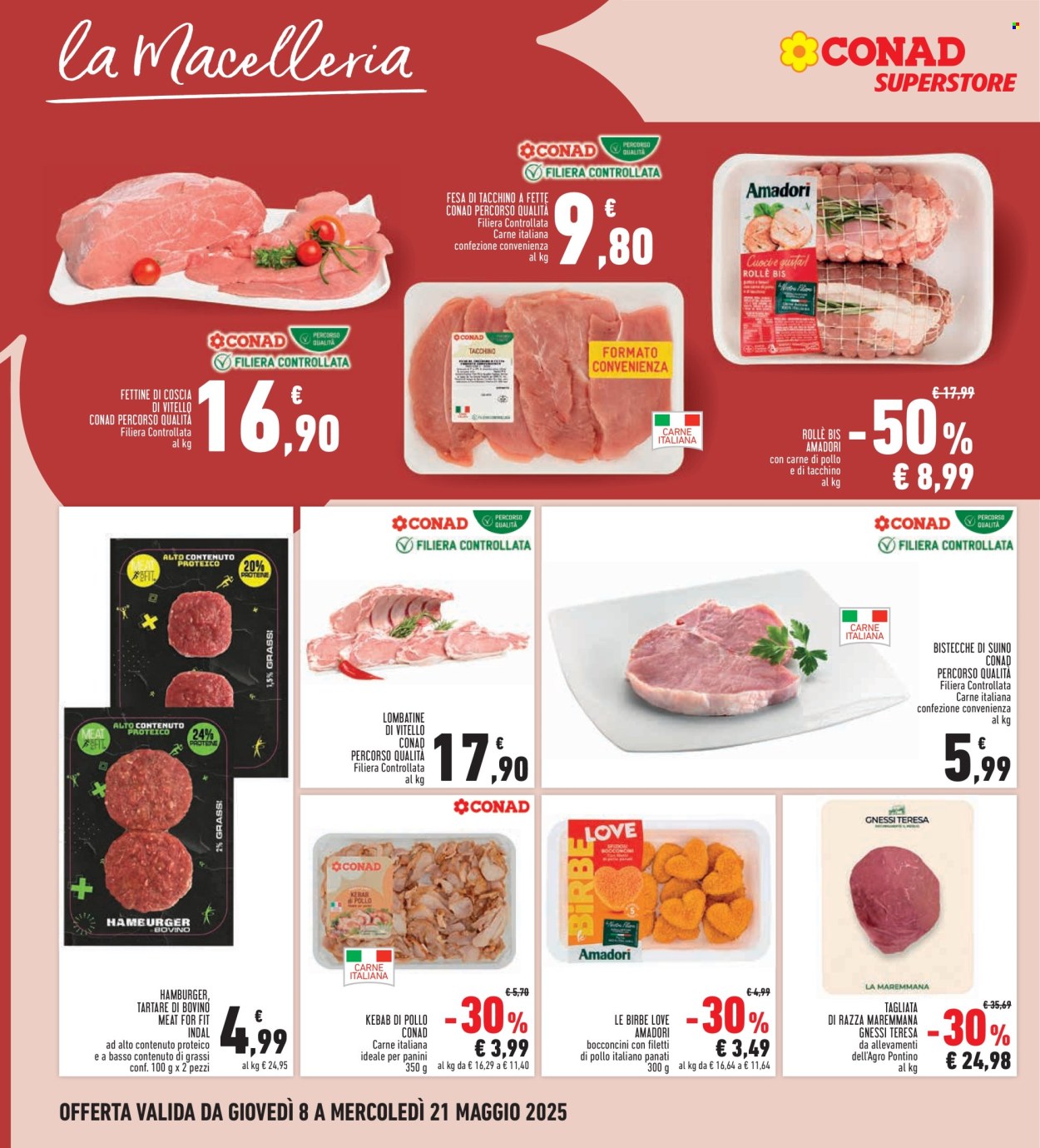 Volantino Conad - 8/5/2025 - 21/5/2025. Pagina 1