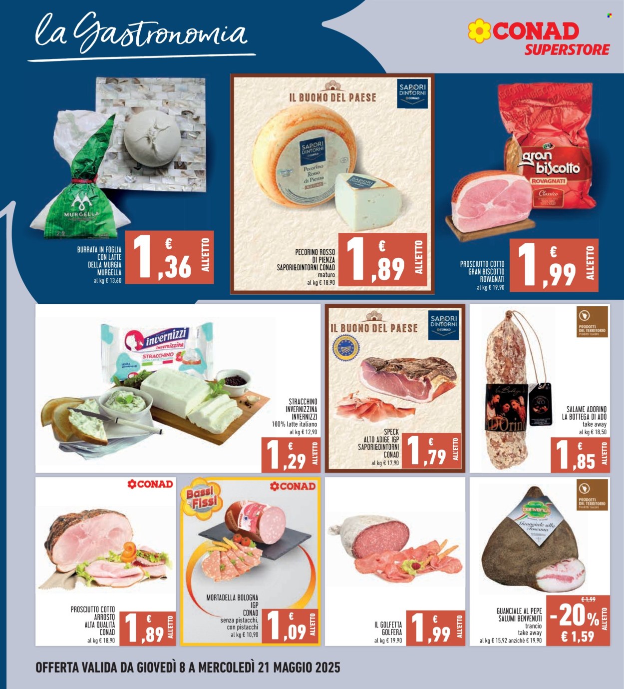 Volantino Conad - 8/5/2025 - 21/5/2025. Pagina 1