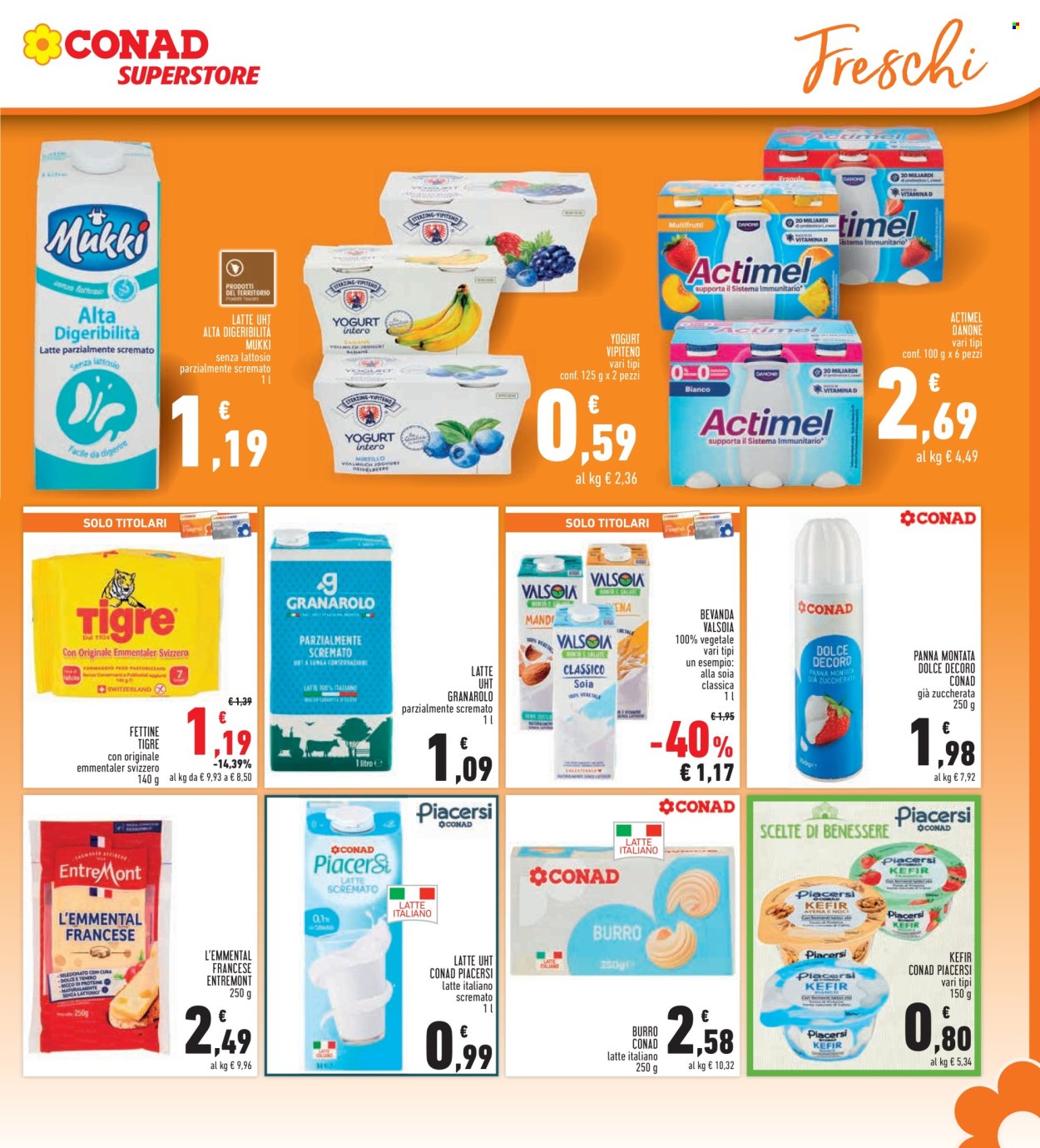 Volantino Conad - 8/5/2025 - 21/5/2025. Pagina 1