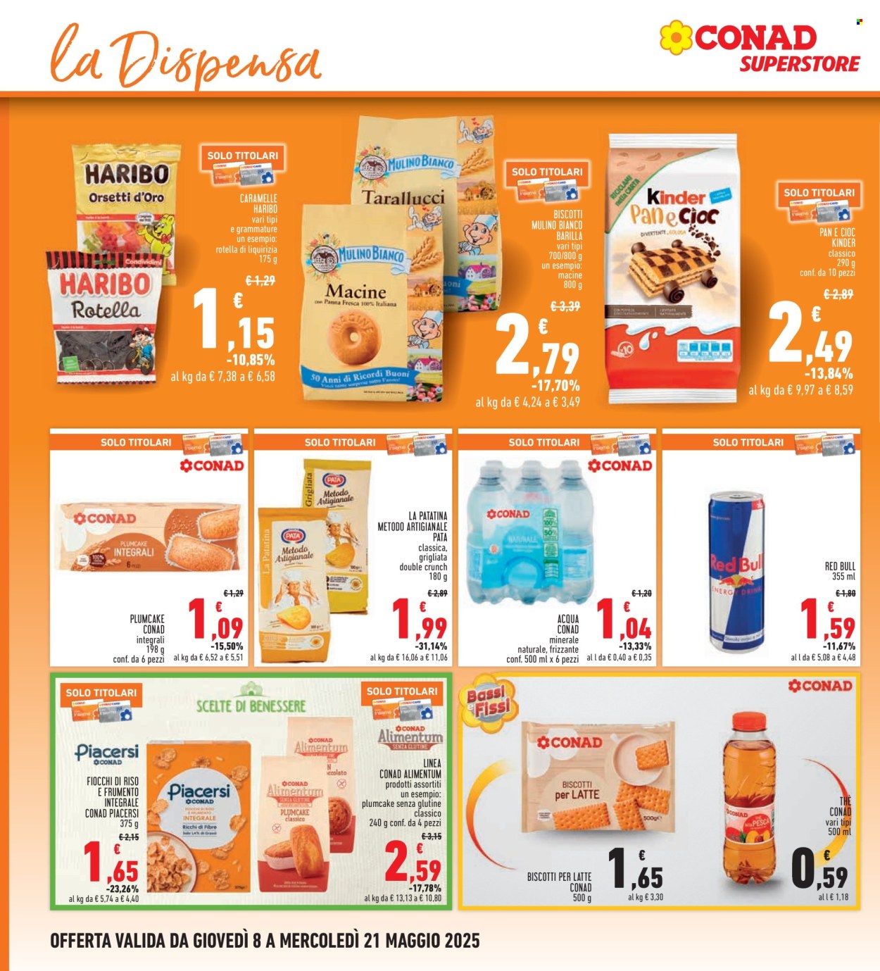 Volantino Conad - 8/5/2025 - 21/5/2025. Pagina 1